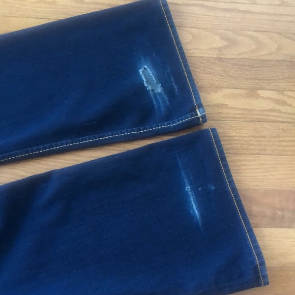 True religion flare low rise jeans, size 25 - Picture 8 of 9